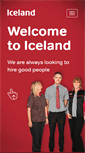 Mobile Screenshot of jobs.iceland.co.uk